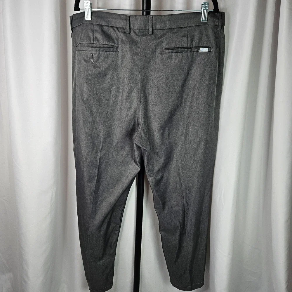 Greg Norman Performance Five Iron Golf Pants Grey Size 38W X‎ 30L Classic Fit